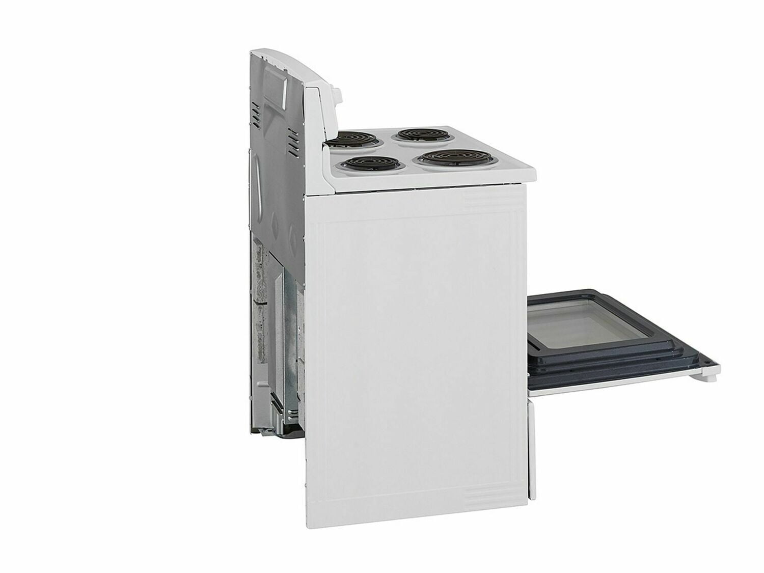 Amana ACR4503SFW 30 Inch White Electric Range with Self-Cleaning Option - Perfect for Modern Kitchens & Home Cooking