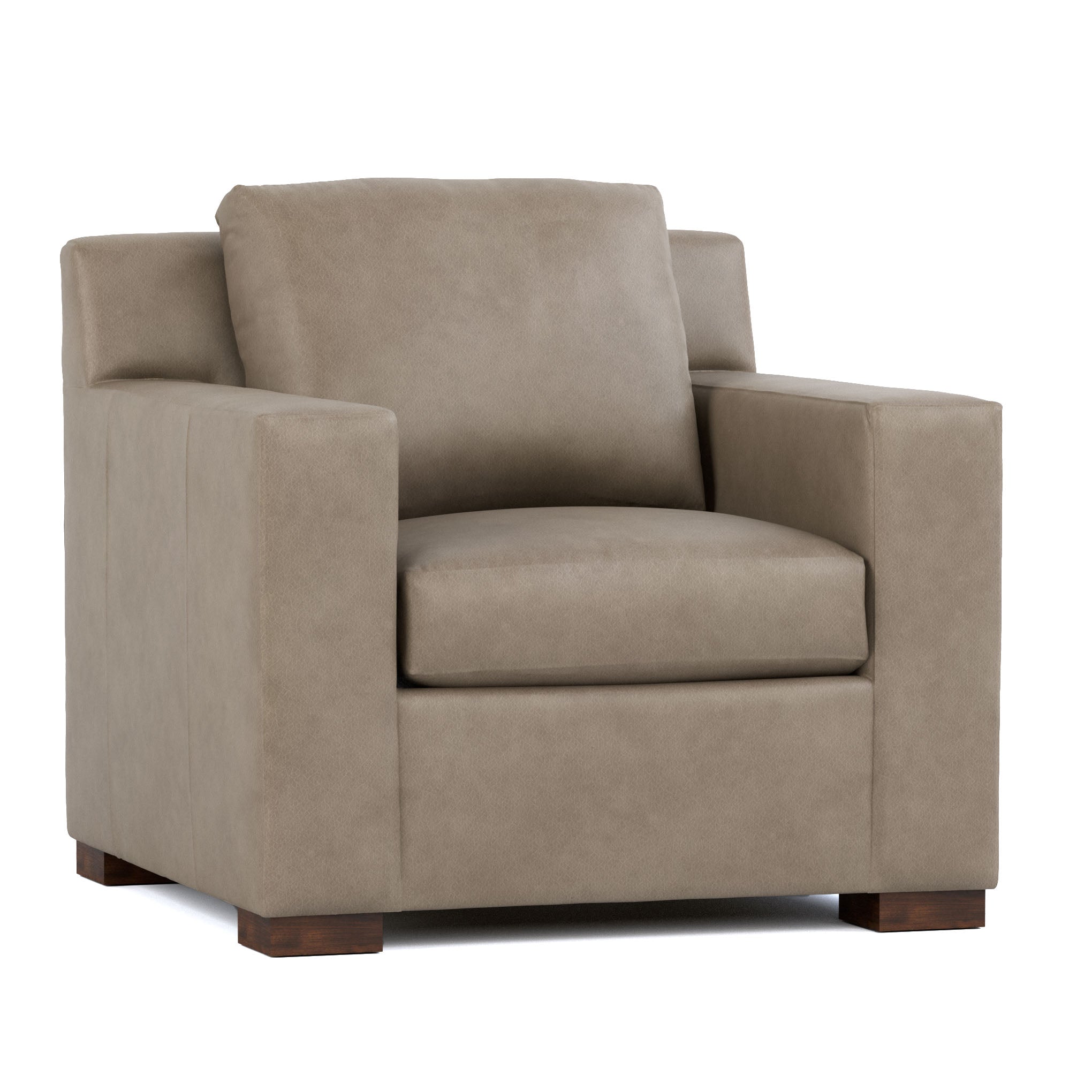 Keene Chair - Modern Accent Chair for Living Room, Bedroom & Office - Stylish Upholstered Armchair with Wooden Legs - Perfect for Relaxing, Reading & Decorating Your Home