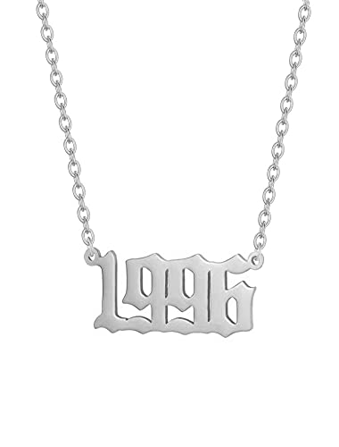 Silver 1996 Necklace