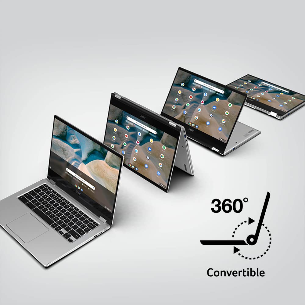 Acer Chromebook Enterprise Spin 514 Convertible Laptop - AMD Ryzen 5 3500C, 14