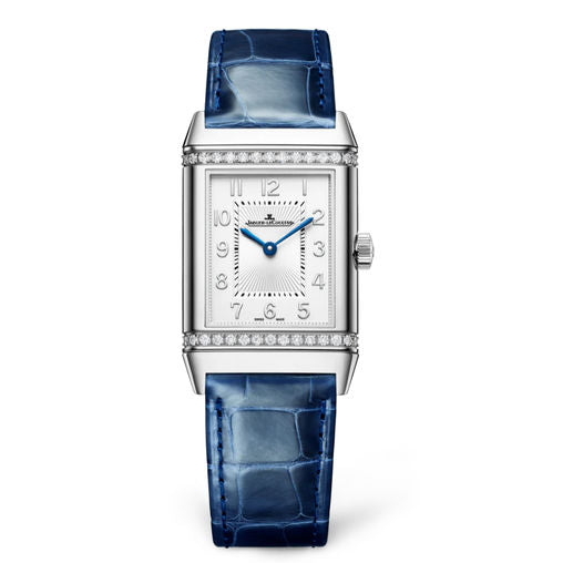 Jaeger-LeCoultre Reverso Classic Duetto Ladies Watch - Stainless Steel & Diamonds - Luxury Women's Timepiece for Business, Gala & Special Occasions
