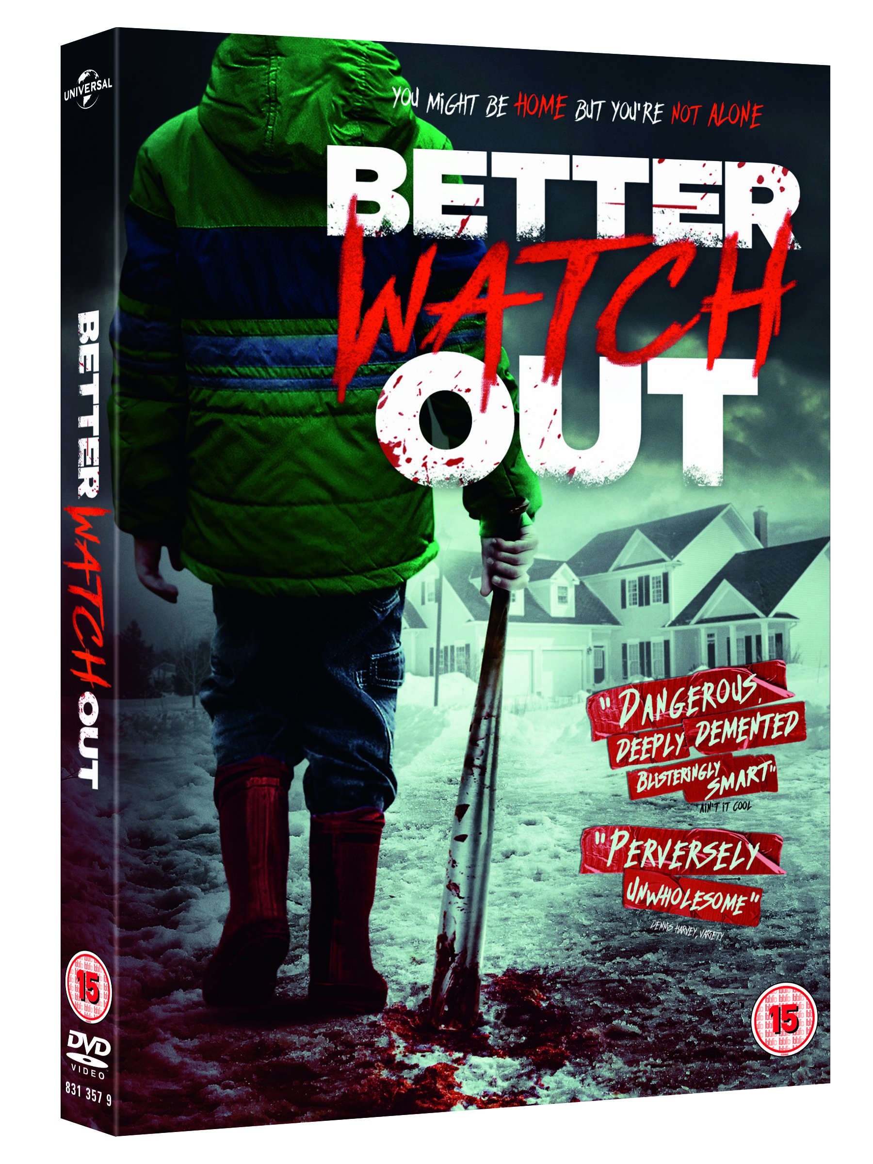 Better Watch Out [DVD] - Holiday Horror Thriller Movie for Christmas Movie Nights & Scary Film Lovers