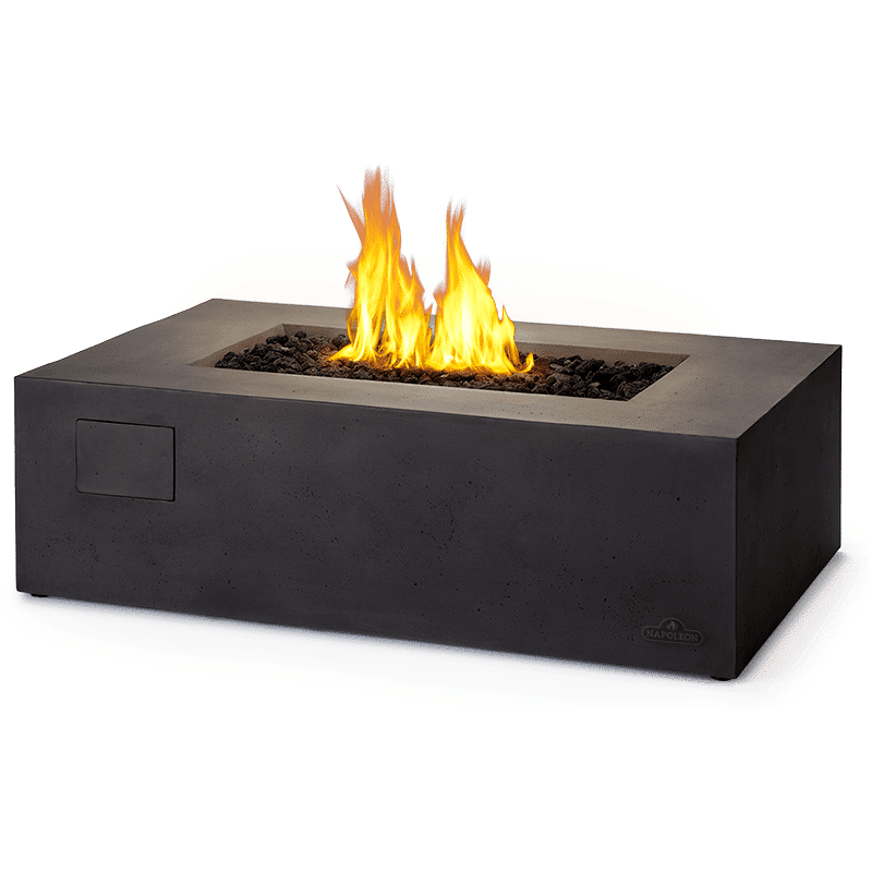 Napoleon Uptown Patio Flame Fire Table - Outdoor Gas Fire Pit for Backyard, Deck, and Garden - Perfect for Entertaining and Relaxing