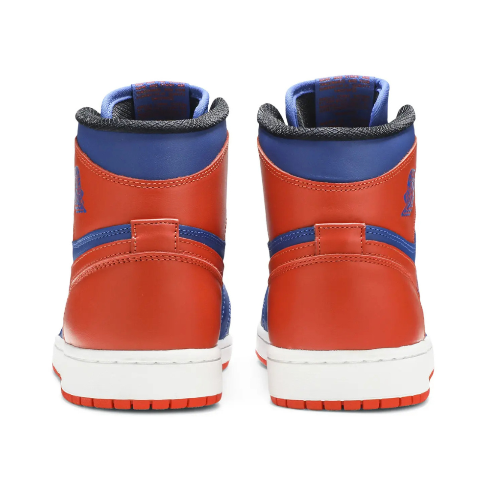 Air Jordan 1 Retro High OG Knicks Game Royal Team Orange Basketball Shoes - Men's Sneakers for Streetwear & Court Performance