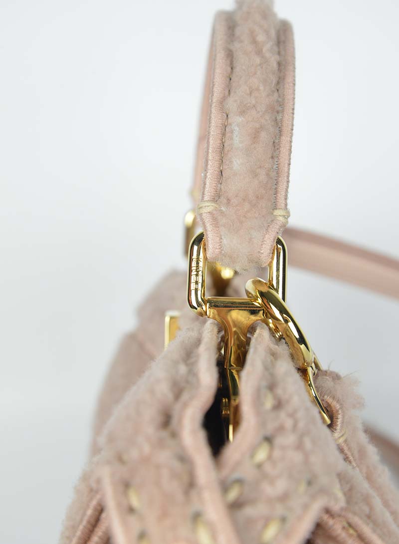 Fendi Peekaboo I See U Handbag in Montone Rosa Antico | Luxury Leather Tote Bag for Women | Perfect for Work, Travel & Everyday Use