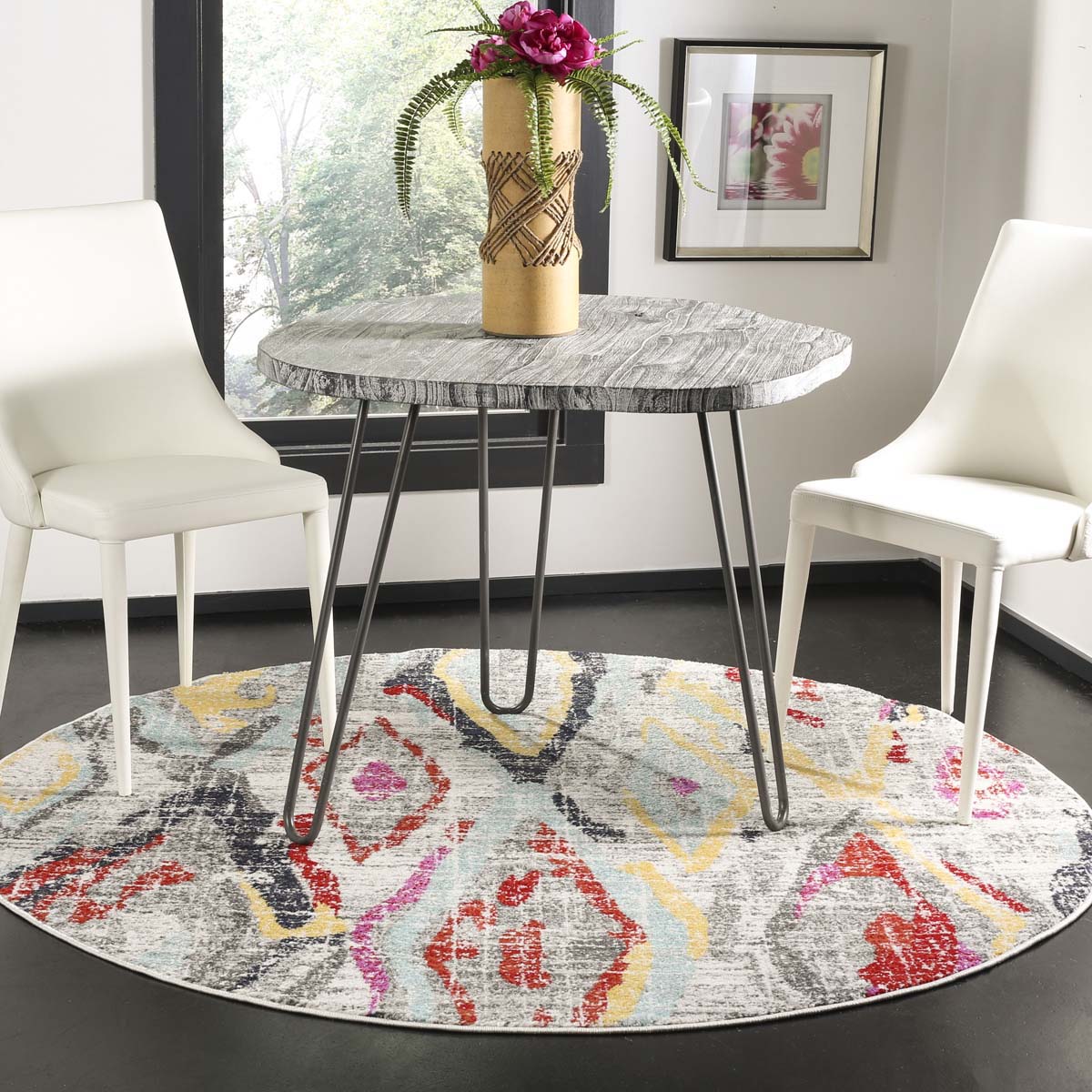 Safavieh ADR209 Adirondack 209 Rug - Soft & Durable Indoor/Outdoor Area Rug for Living Room, Bedroom, Patio - Stylish Home Decor