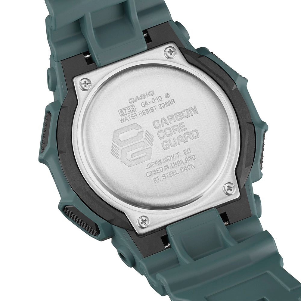 G Shock GA010 2A Rugged Combi Watch - Shock Resistant Digital Sports Watch for Men - Perfect for Outdoor Adventures, Workouts & Everyday Wear