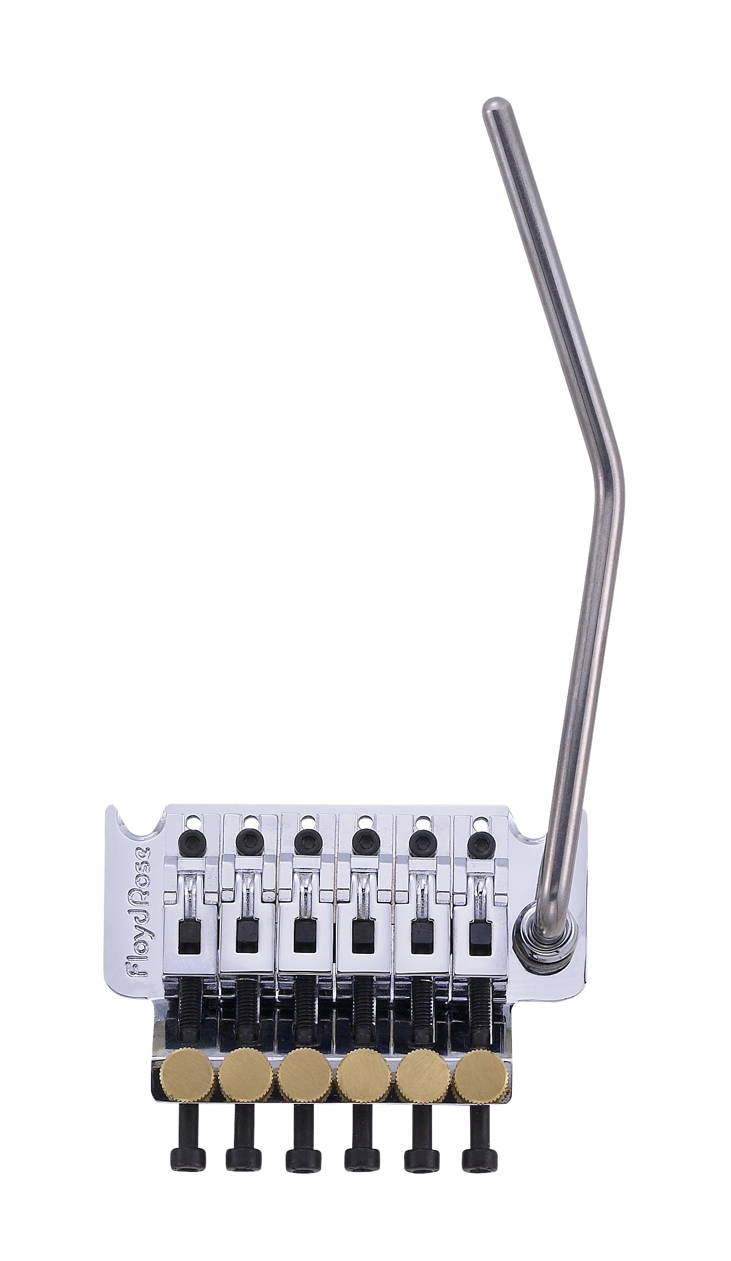 Floyd Rose 1984 Original Tremolo Bridge System with R3 Locking Nut - Chrome Finish for Electric Guitar Upgrade | Perfect for Hard Rock & Metal Shredding