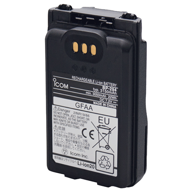 Icom BP294 Rechargeable Battery Pack - High Capacity Ni-MH Battery for Icom Two-Way Radios | Perfect for Outdoor Adventures, Emergency Communication & Professional Use