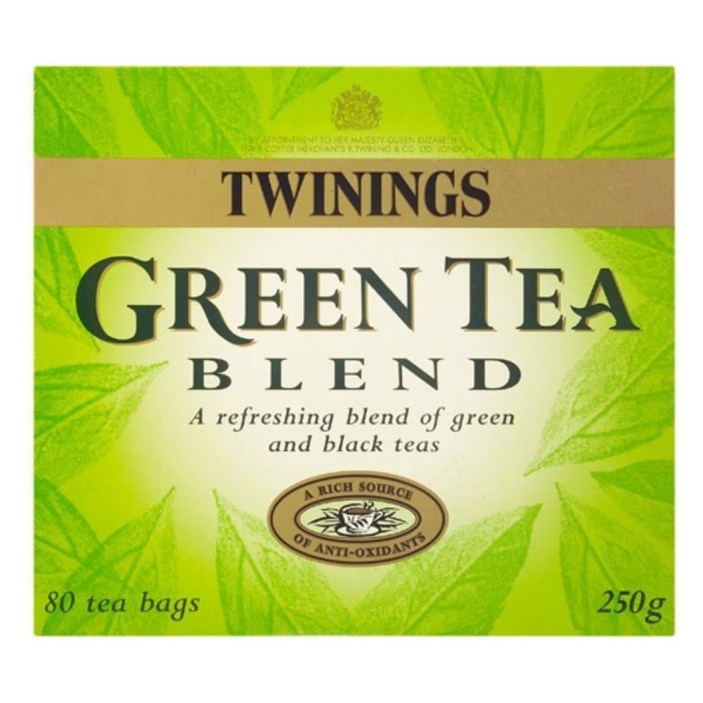 Twinings Green Tea Bags (160 Count) - Premium Blend for Relaxation & Wellness - Perfect for Morning Boost or Afternoon Relaxation