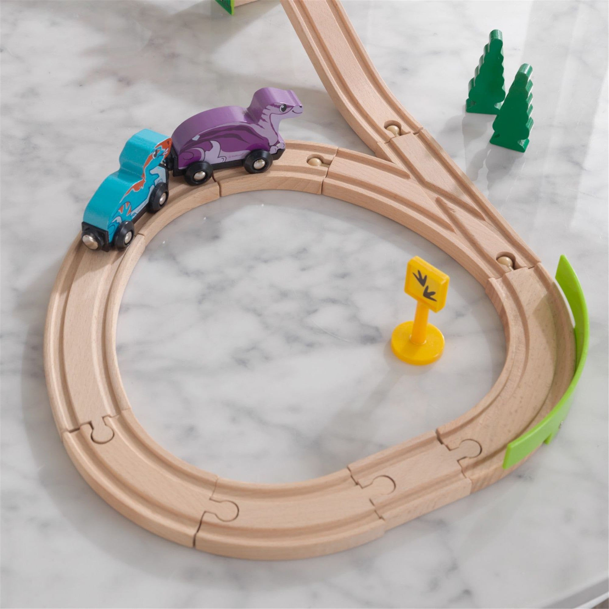 KidKraft Adventure Tracks Dino World T-Rex Tremor Cave - Dinosaur Toy Playset for Kids Ages 3+ | STEM Learning Toy for Pretend Play & Imaginative Adventures