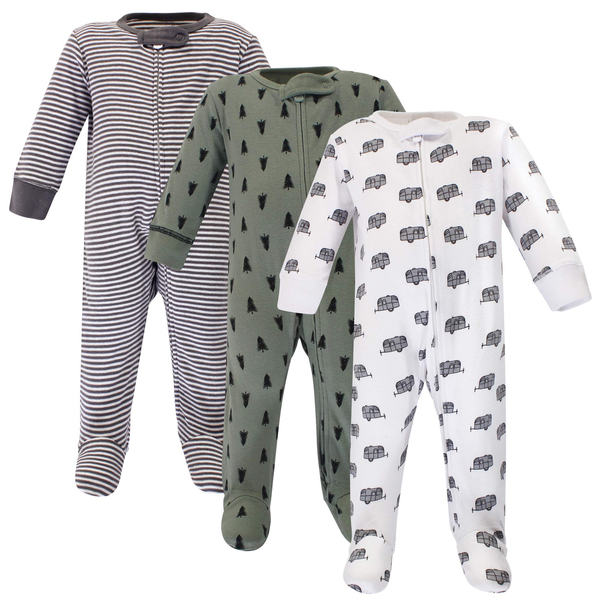 Organic Cotton Baby Girls' Sleep and Play Outfit - Soft & Breathable for Newborns & Infants - Perfect for Nursery, Daycare & Playtime
