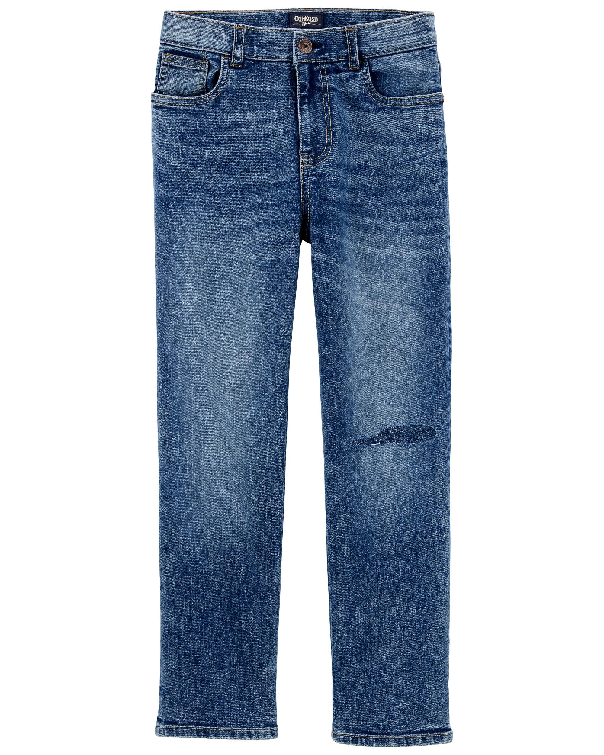 OSHKOSH B'GOSH Boys' Classic Jeans - Durable Denim Pants for Kids | Perfect for School, Play & Everyday Wear
