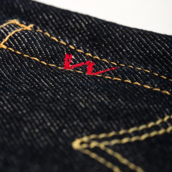 Iron Heart IH 777S 21oz Selvedge Denim Super Slim Tapered Jeans for Men - Heavyweight Raw Indigo Denim - Perfect for Motorcycle Riding & Urban Streetwear