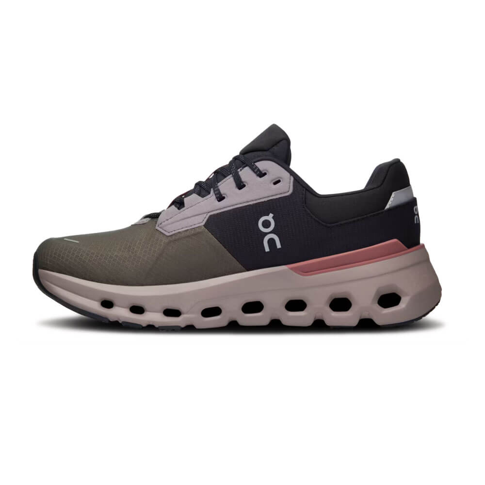 Women's Cloudrunner 2 Waterproof Running Shoes - Olive/Mahogany | Lightweight Trail Running & Hiking Shoes for Outdoor Adventures