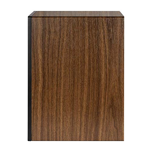 ELAC Debut Reference B6.2 Bookshelf Speakers (Pair) - High-Fidelity Audio, Black Baffle & Walnut Cabinet for Home Theater, Music Listening & Studio Monitoring