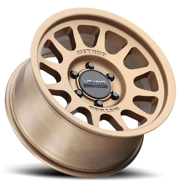 2021-2023 Ford Bronco Method Race Wheels 703 Series 17x8.5 6x5.5 Bronze Off-Road Wheels - Perfect for Trail Riding & Off-Road Adventures