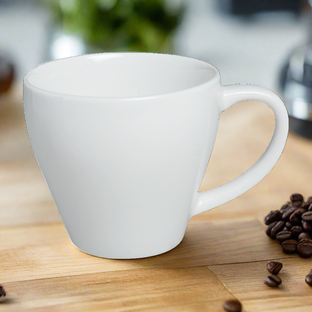 Imperial White 7 Oz Coffee Cup - Cameo 210 76C Porcelain Mug (36/Case) - Perfect for Restaurants, Cafes, and Office Break Rooms