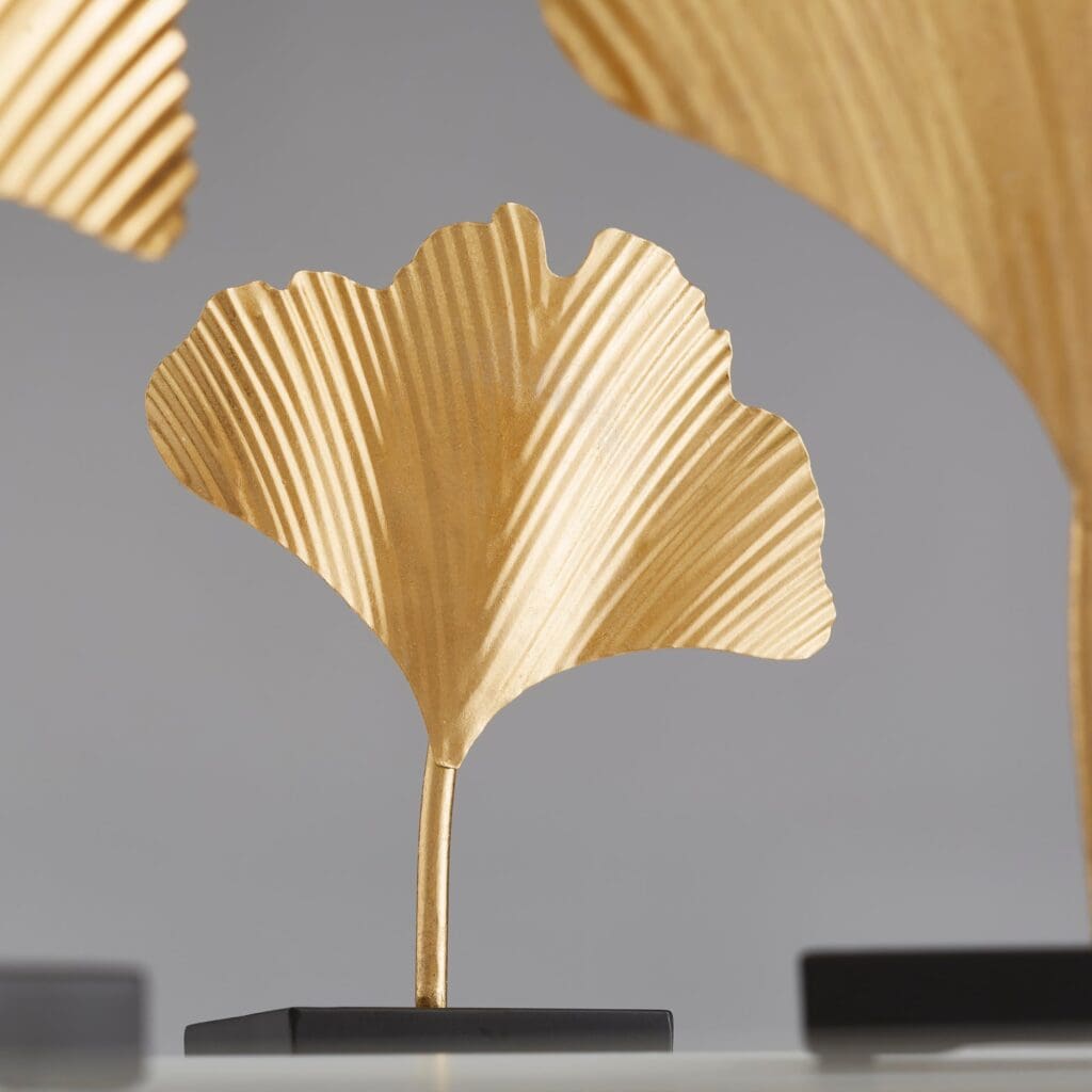 Cyan Design 11033 Palme D'Or Sculpture - Elegant Gold & Black Small Statue for Home Decor, Office Desk, or Luxury Gift