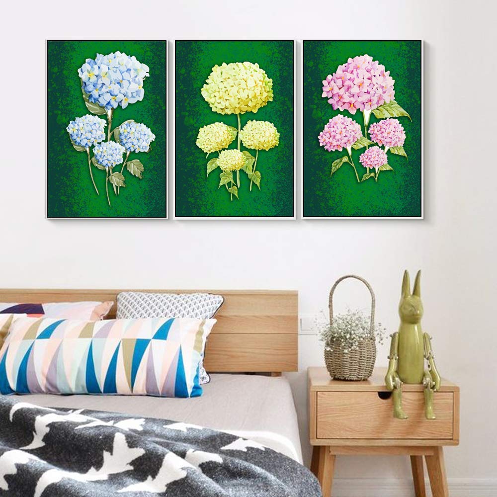 Wall26 3-Piece Abstract Floating Framed Canvas Wall Art Set - Modern Home Decor for Living Room & Bedroom - Ready to Hang 16