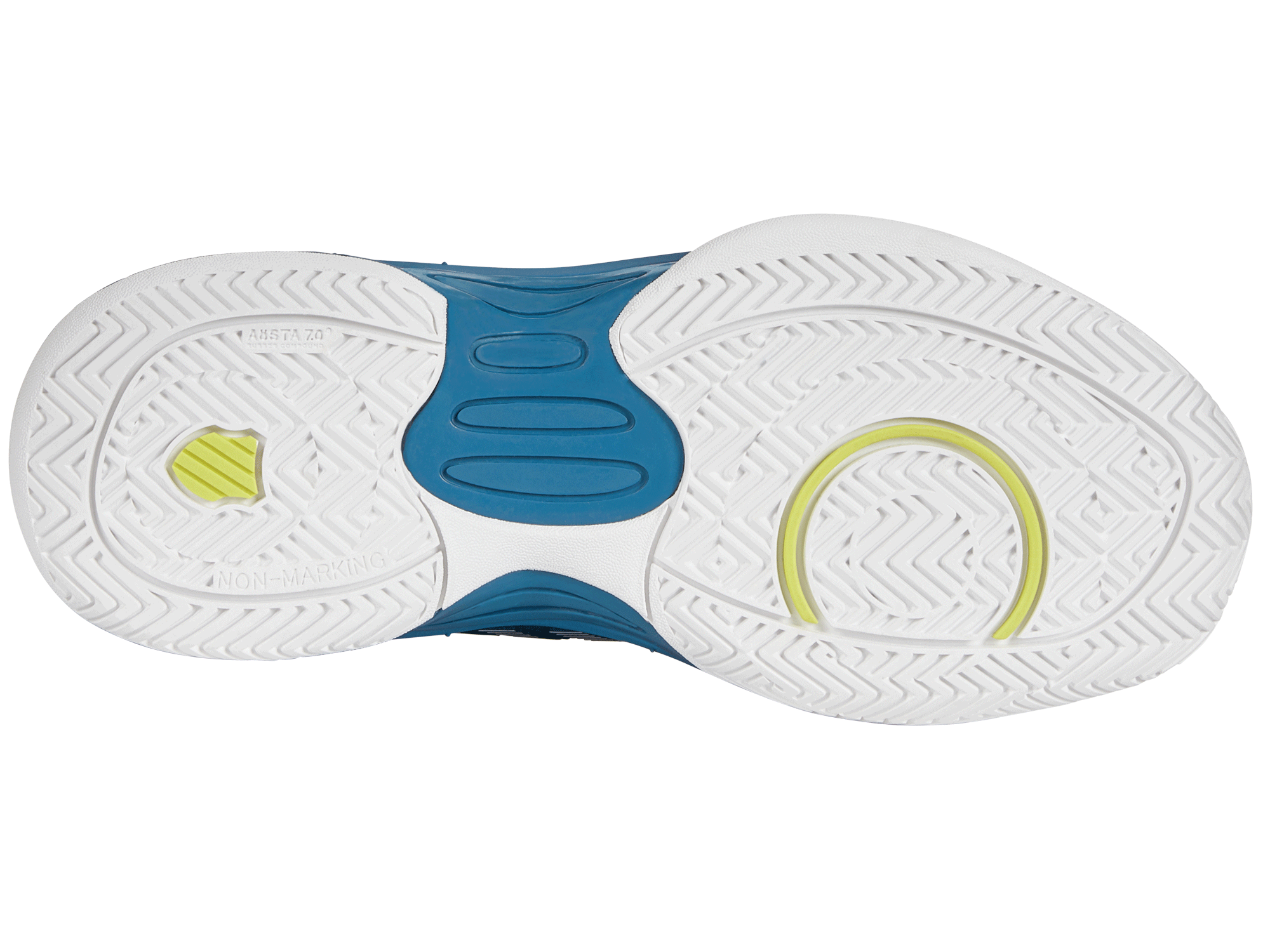 Hypercourt Express 2 Tennis Shoes - Celestial/Scuba Blue/Brilliant White | Lightweight & Durable Court Sneakers for Men | Perfect for Tennis, Pickleball & Casual Wear