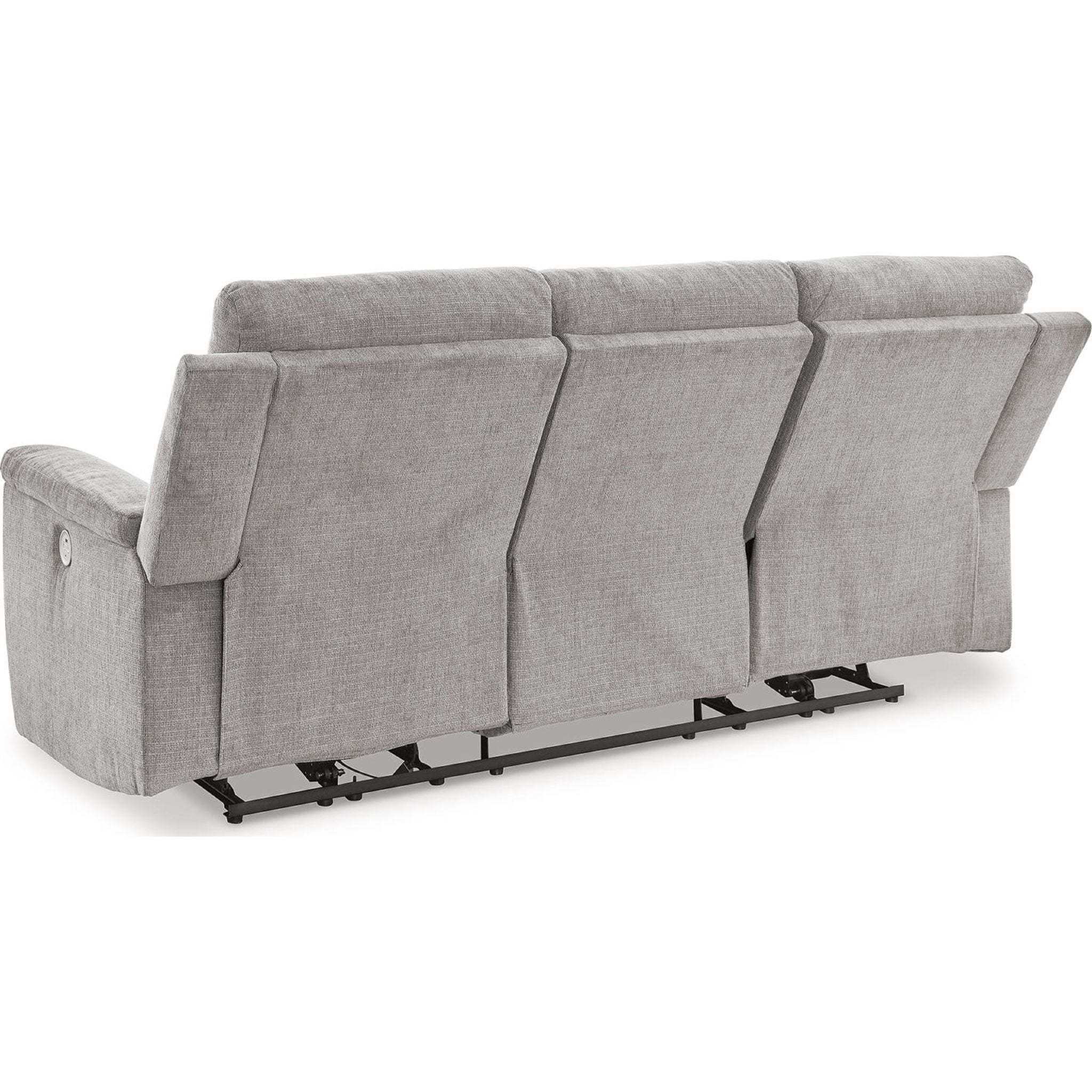 Barnsana Power Reclining Sofa - Electric Recliner Couch with USB Charging & Cup Holders | Modern Living Room Furniture for Home Theater & Relaxation