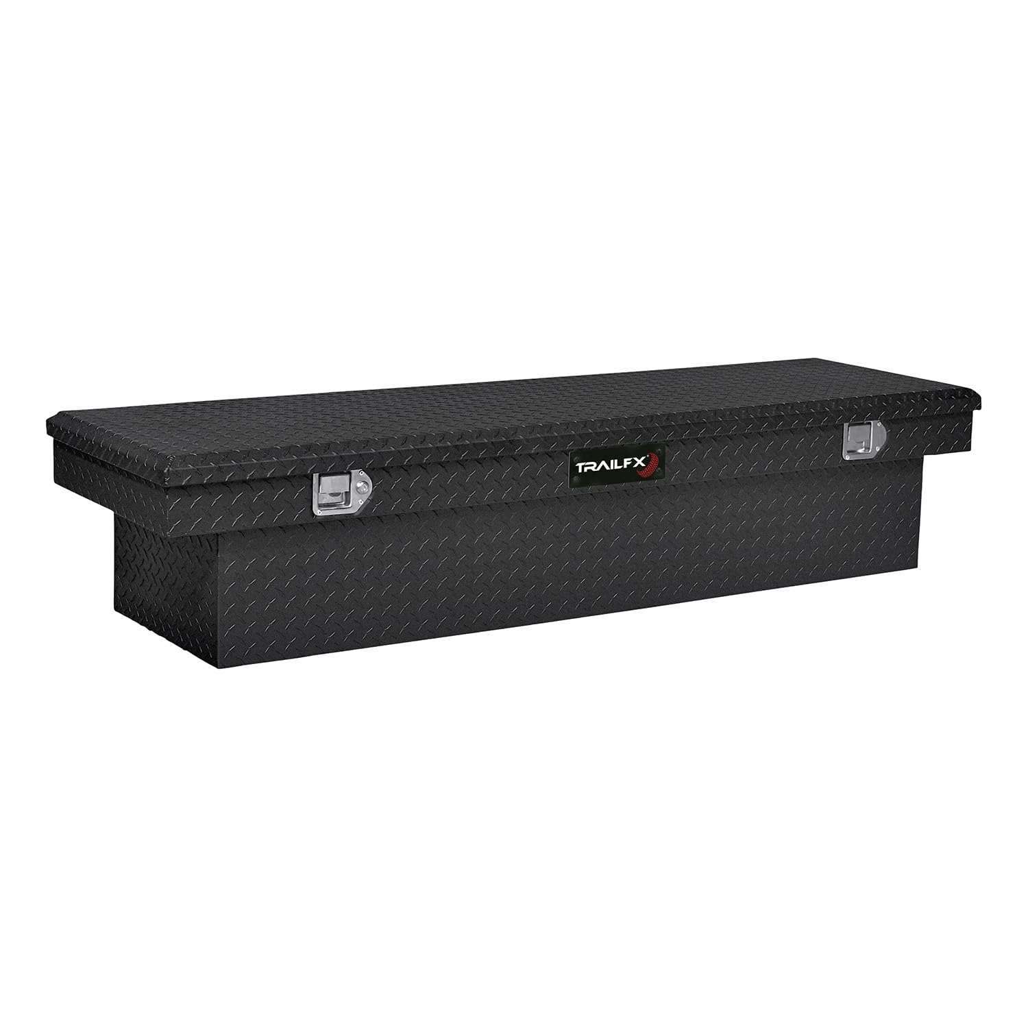 TRAILFX 110723 Heavy Duty Tool Box - Durable Metal Tool Storage Organizer for Automotive, Home & Workshop Use