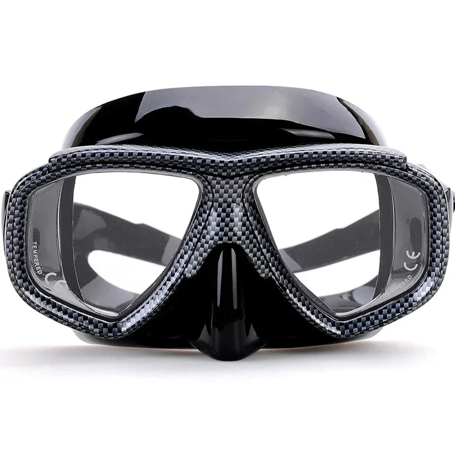 Aleefa Unisex Swim Goggles with Tempered Glass Lens & Silicone Frame - Anti-Fog Myopic Swimming Mask 64203 for Adults & Kids - Perfect for Pool, Beach, and Competitive Swimming
