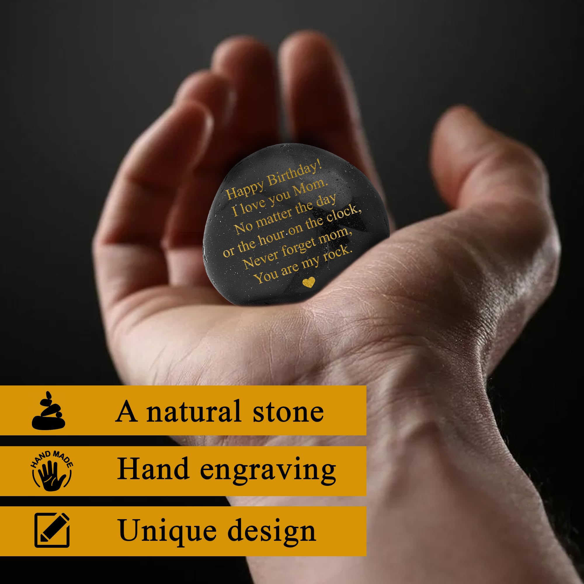 Personalized Engraved Birthday Gifts for Mom - Thoughtful Mother's Day Present from Daughter or Son - Unique Emotional Gifts for Women - Perfect for Stepmom, Grandma & Special Women in Your Life - Great for Birthdays, Anniversaries & Mother's Day Celebrations