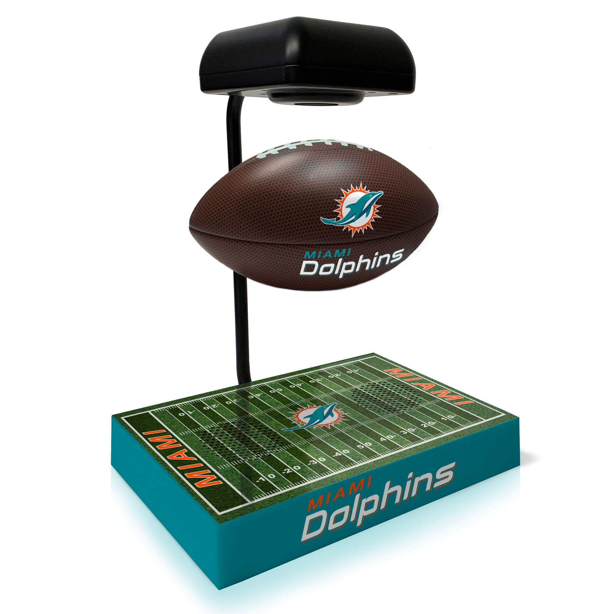 Pegasus Home Fashions NFL Hover Football with Bluetooth Speaker - Wireless Floating Football for Indoor/Outdoor Play, Team Sports, and Game Day Parties