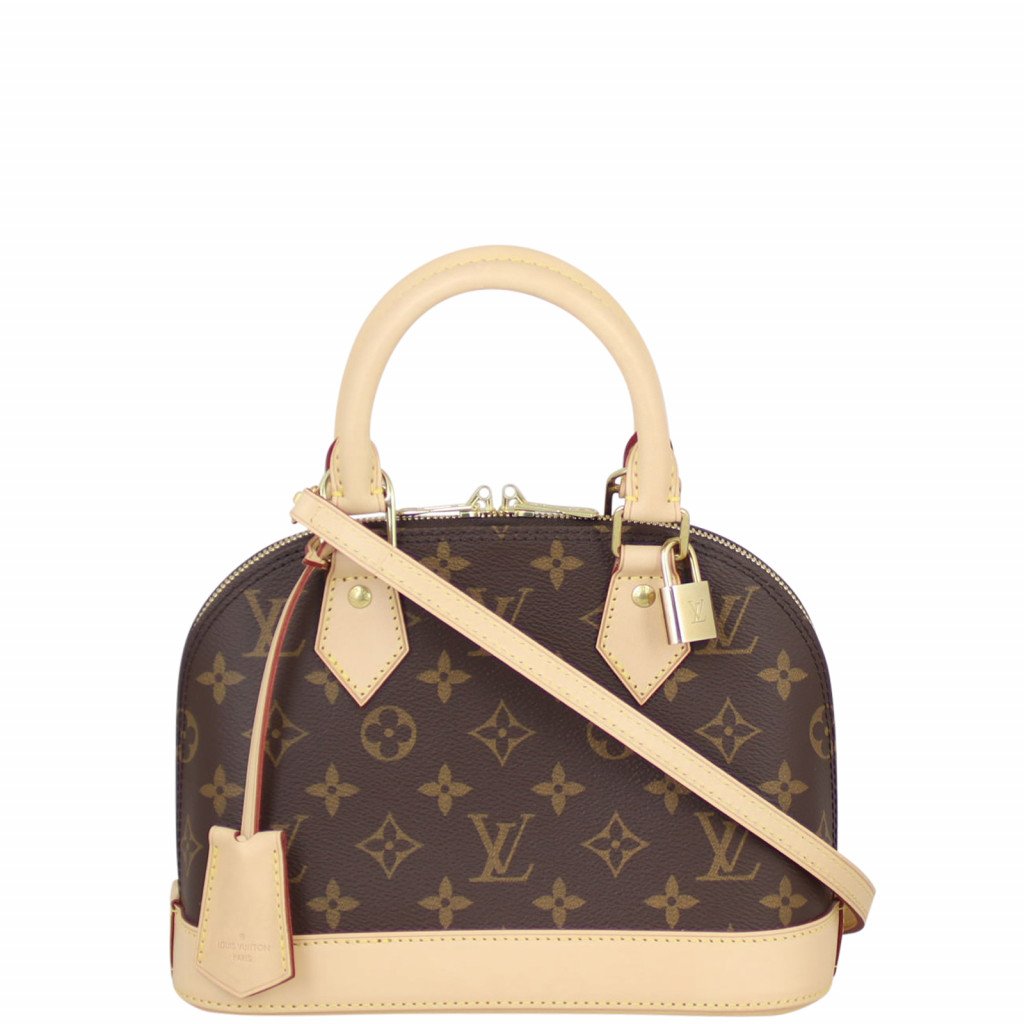Authentic Louis Vuitton Alma BB Handbag - Monogram Canvas Crossbody Bag for Women | Perfect for Everyday Use, Travel & Special Occasions