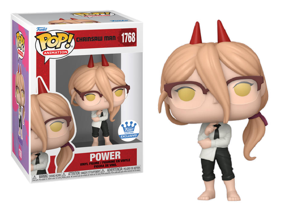 Chainsaw Man Power Funko Pop! Vinyl Figure - Anime Collectible for Fans & Gift for Manga Lovers | Perfect for Display, Cosplay Props & Anime Decor