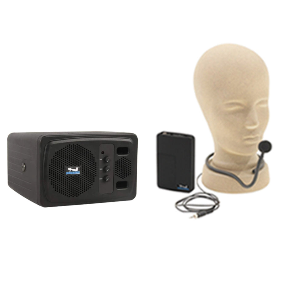 Anchor Audio AN-1000XU2+ 1000W Powered PA Speaker System with Wireless Mic - Perfect for Live Performances, Outdoor Events & DJ Parties