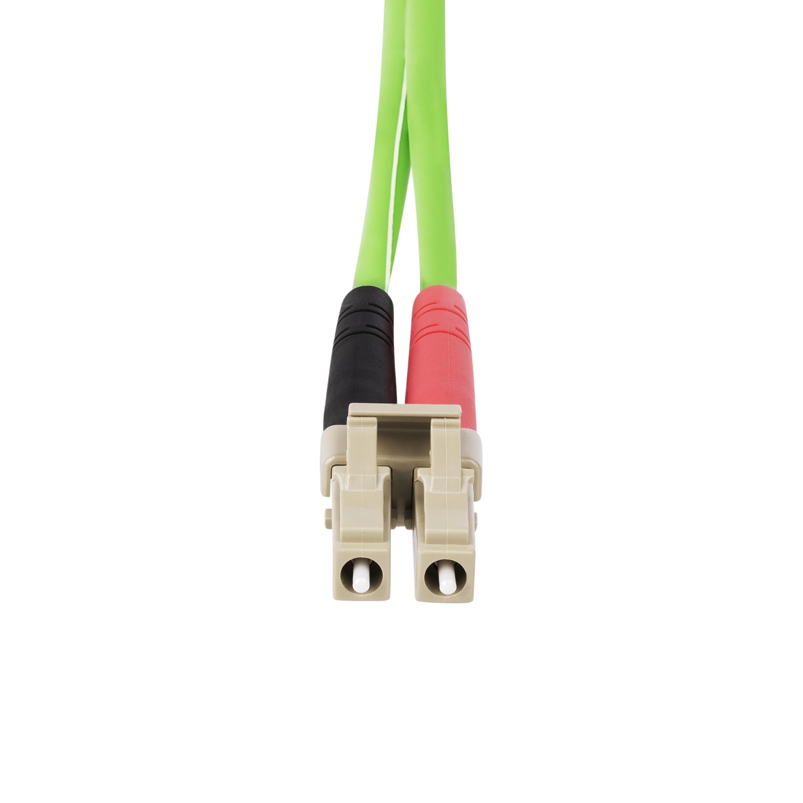 StarTech.com 25m (82ft) LC to LC UPC OM5 Multimode Fiber Optic Cable - 50/125 Duplex, 40G/100G, LSZH Fiber Jumper Cord - Perfect for High-Speed Data Centers, Server Rooms & Network Installations