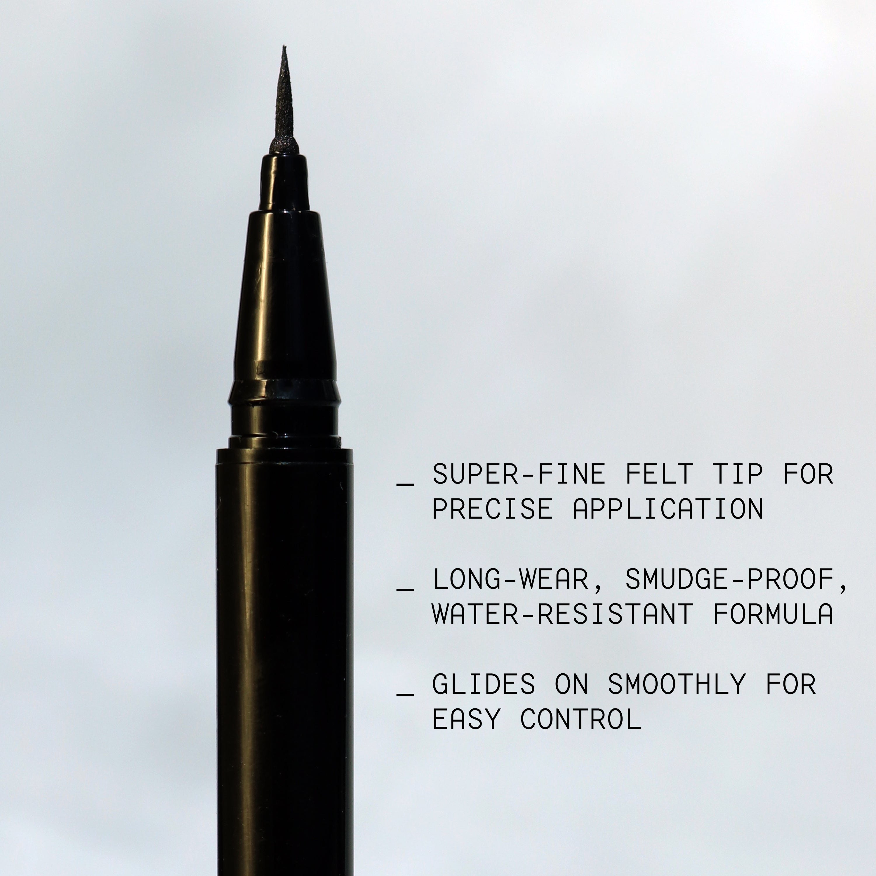 Waterproof Liquid Eyeliner Pen - Long Lasting Smudge Proof Eye Liner Makeup for Precise Winged Liner Looks | Perfect for Daily Wear, Parties & Special Occasions