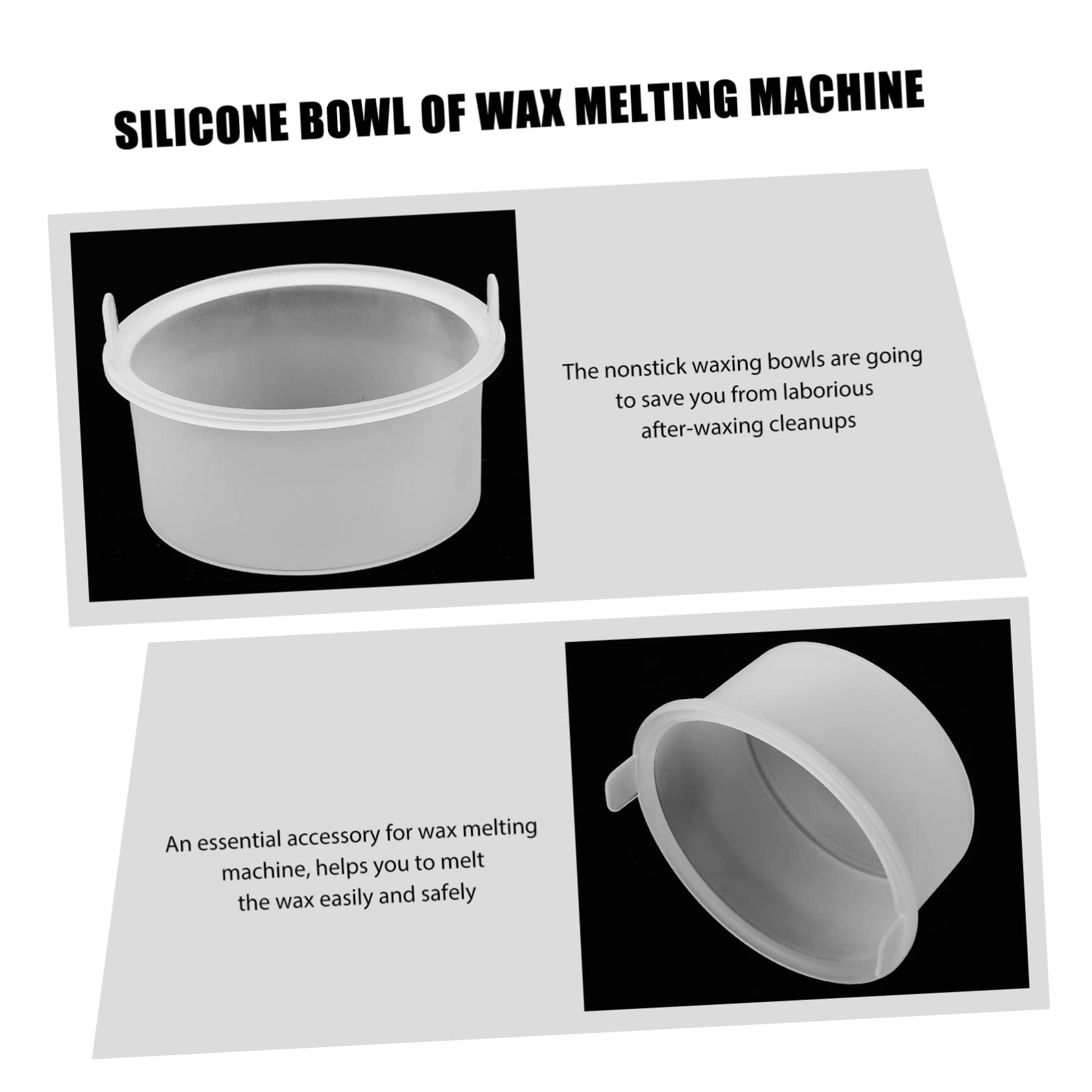 Premium Silicone Wax Melting Bowl - 1pc Wax Warmer & Melter for Aromatherapy, DIY Candles, Essential Oils | Non-Stick, Heat-Resistant Wax Container for Home, Spa, Yoga & Relaxation