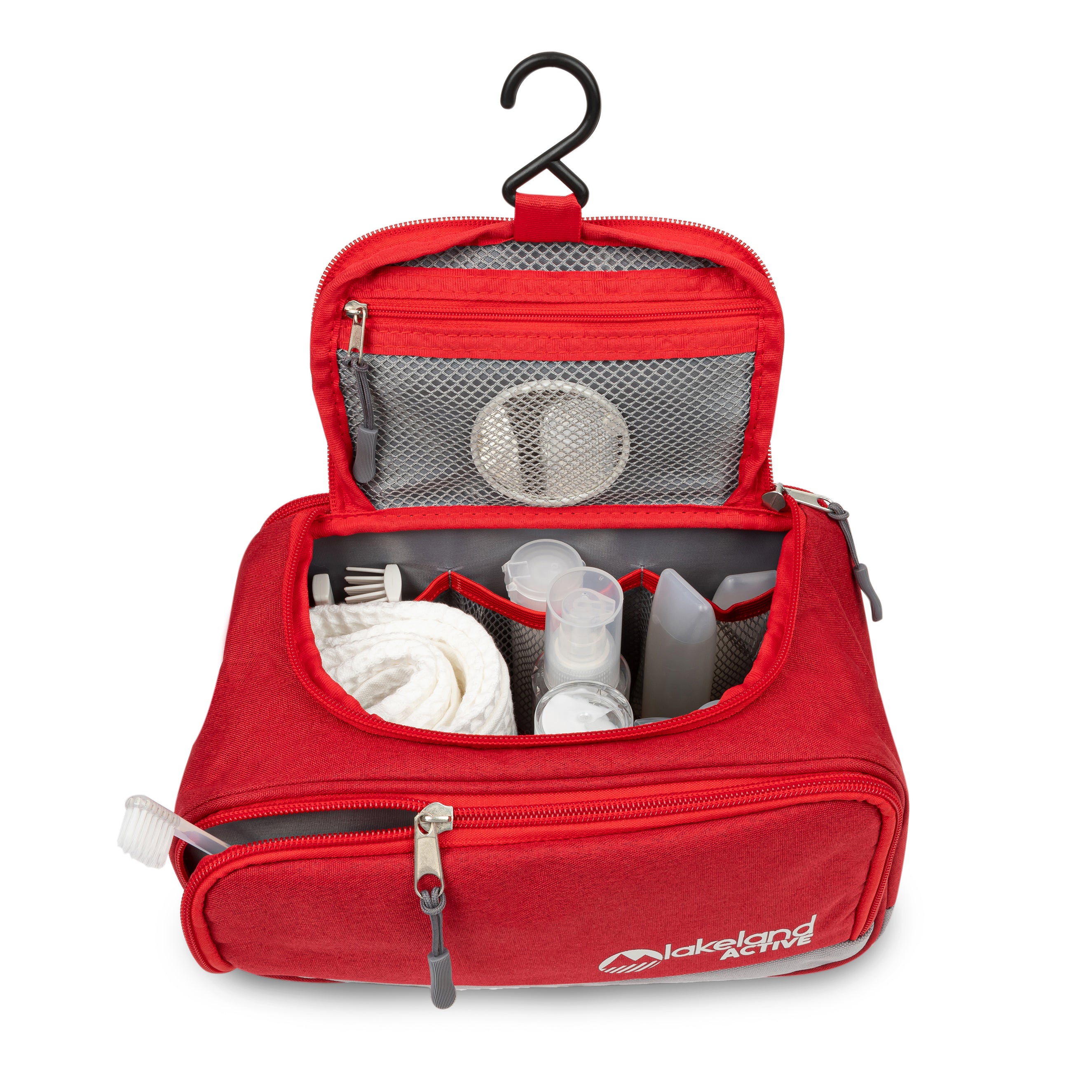 Premium Hanging Travel Toiletry Bag for Men & Women - Waterproof Cosmetic Organizer with Multiple Pockets - Perfect for Camping, Gym, Business Trips & Vacation
