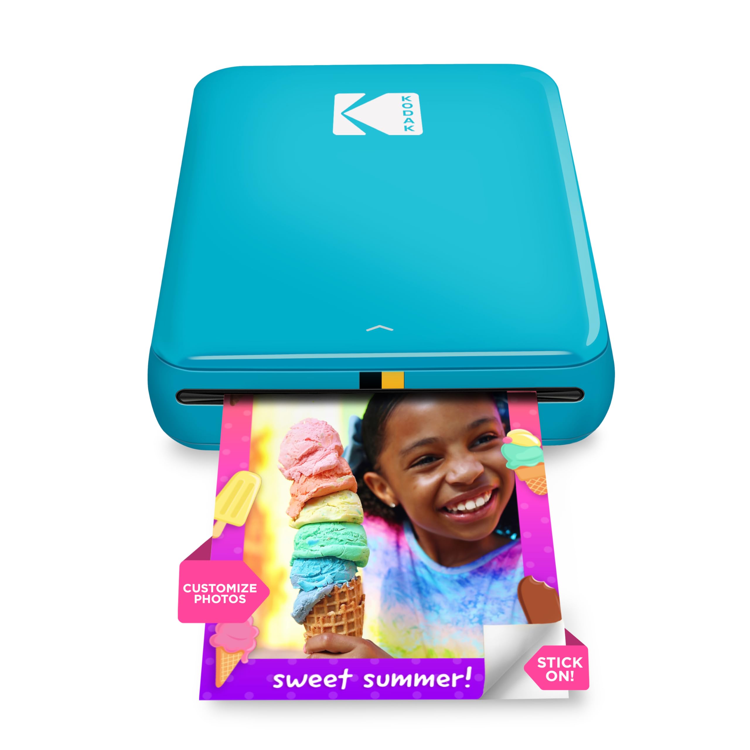 KODAK Step Instant Smartphone Photo Printer - 75 Sheets Bundle - Portable Mini Wireless Mobile Printer for iPhone & Android - Print 2x3