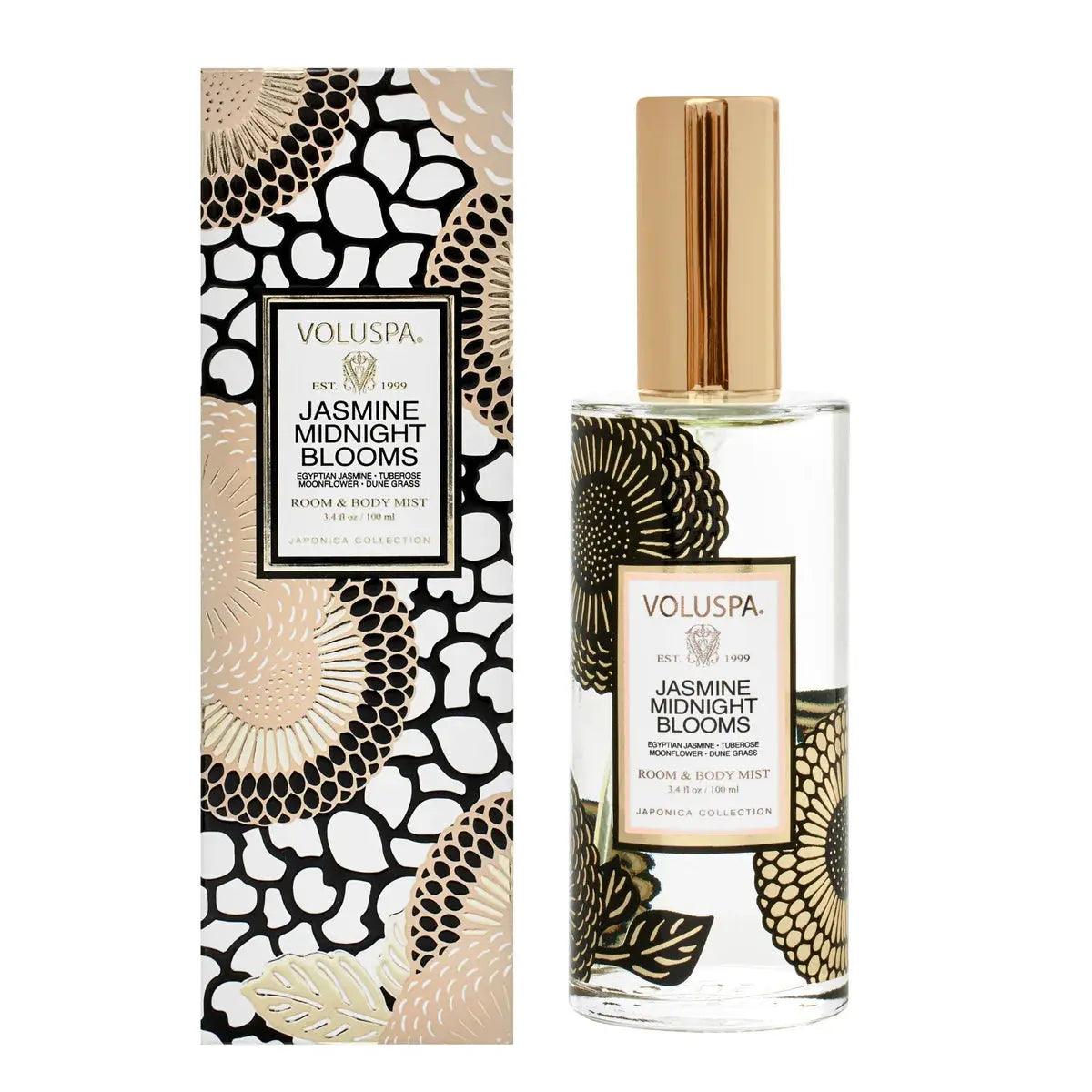 Jasmine Midnight Blooms Room & Body Spray - Floral Fragrance Mist for Home & Personal Use | Perfect for Relaxation, Aromatherapy & Gift Giving