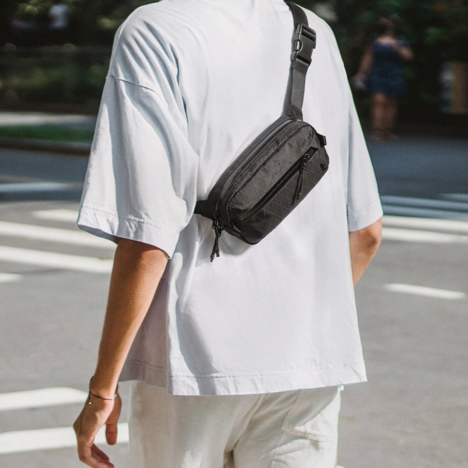 Aviator T35 X-Pac Chest Bag - Durable Crossbody Sling Pack for Outdoor, Travel & Everyday Use - Water-Resistant & Lightweight Design