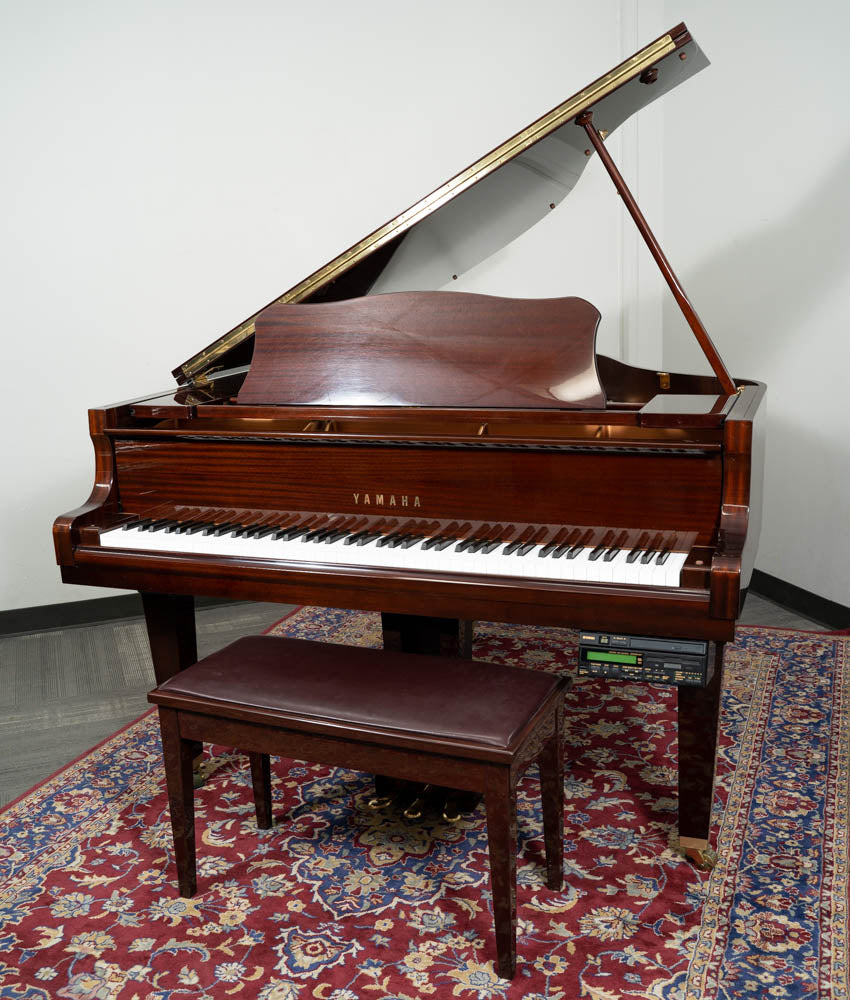 2006 Yamaha 5'3 GC1 Grand Piano with Disklavier Player System - Polished Mahogany Finish - Serial Number 6133150 - Pre-Owned Concert Piano for Home, Studio & Live Performances