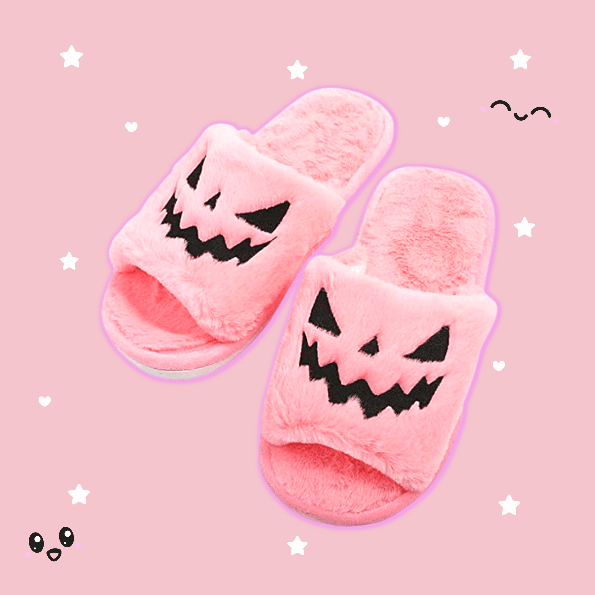 Spooky Snuggles Halloween Slippers - Cozy Ghost & Pumpkin Design Fuzzy House Shoes for Women & Men - Perfect for Halloween Parties, Trick or Treating & Festive Home Comfort