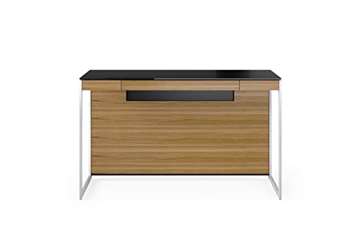Natural Walnut, Satin Nickel