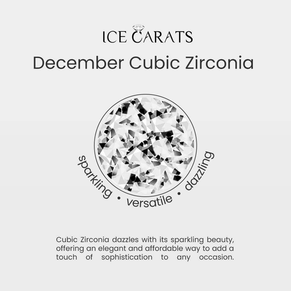 IceCarats 925 Sterling Silver Cubic Zirconia CZ Adjustable 5-9 Inch Wrap Charm Bracelet for Women - Elegant Jewelry Gift for Birthday, Anniversary & Special Occasions