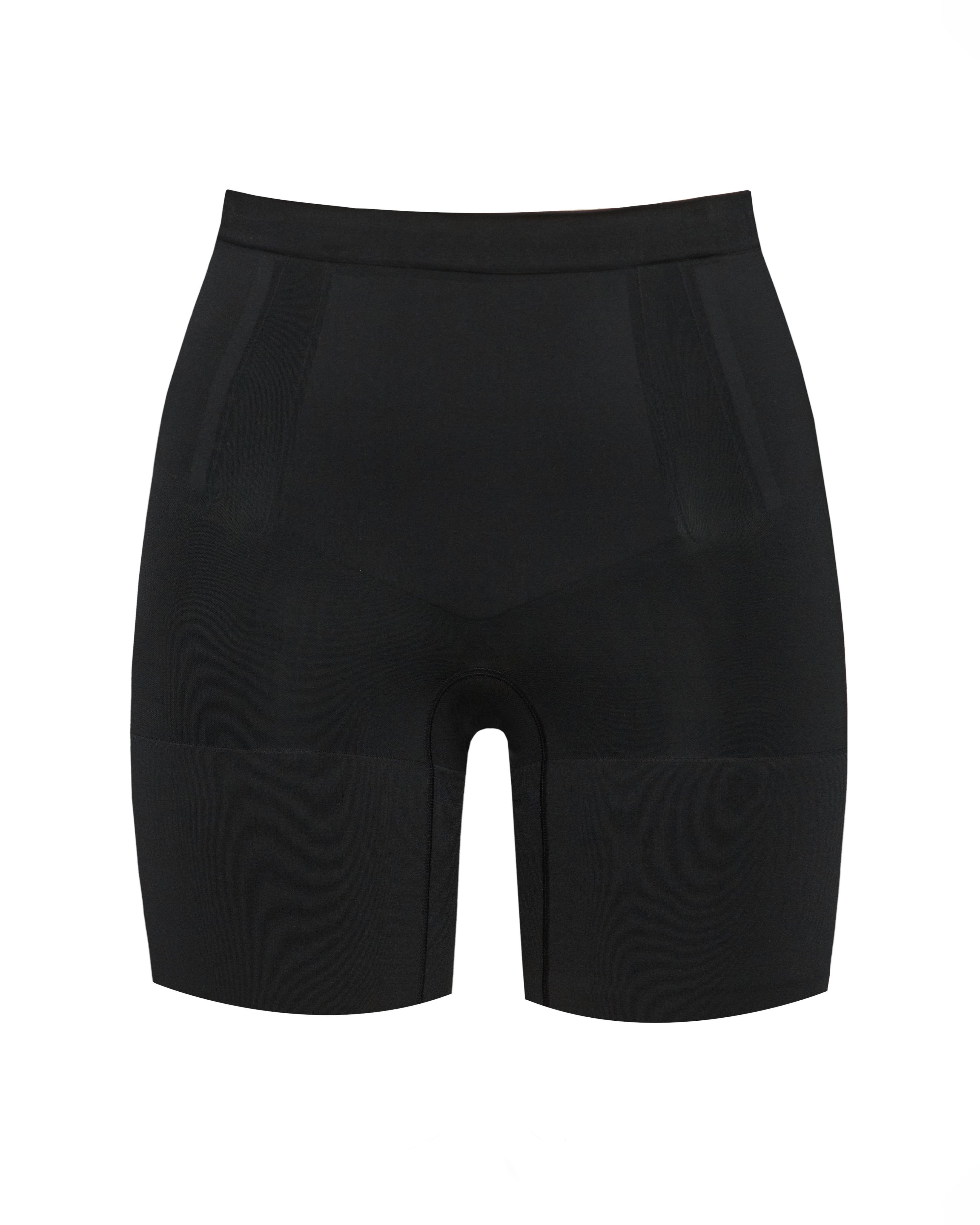 SPANX Sculpt OnCore Mid Thigh Shorts - High Waist Shaping Shorts for Women | Tummy Control & Thigh Slimming | Perfect for Workout, Yoga & Everyday Wear