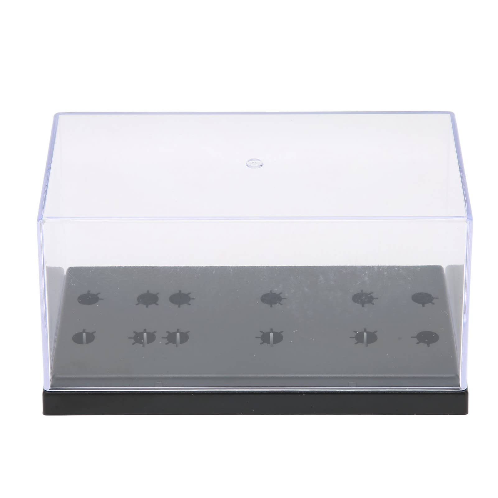 Premium Transparent Phono Shell Case - High-End Phonograph Head Storage Box with Long Needle Rack | Display & Protect Headshell Cartridges - Perfect for Vinyl Record Collectors & Audiophiles