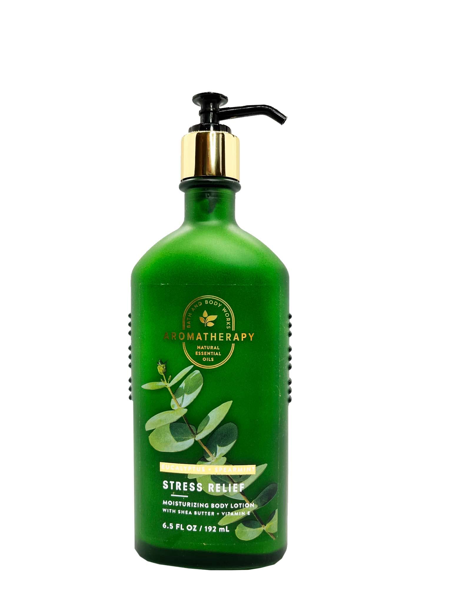 Bath & Body Works Aromatherapy Stress Relief Body Lotion - Eucalyptus Spearmint Scent, 6.5 oz for Men & Women | Relaxing Moisturizer for Daily Use, Spa Nights & Self-Care Routines
