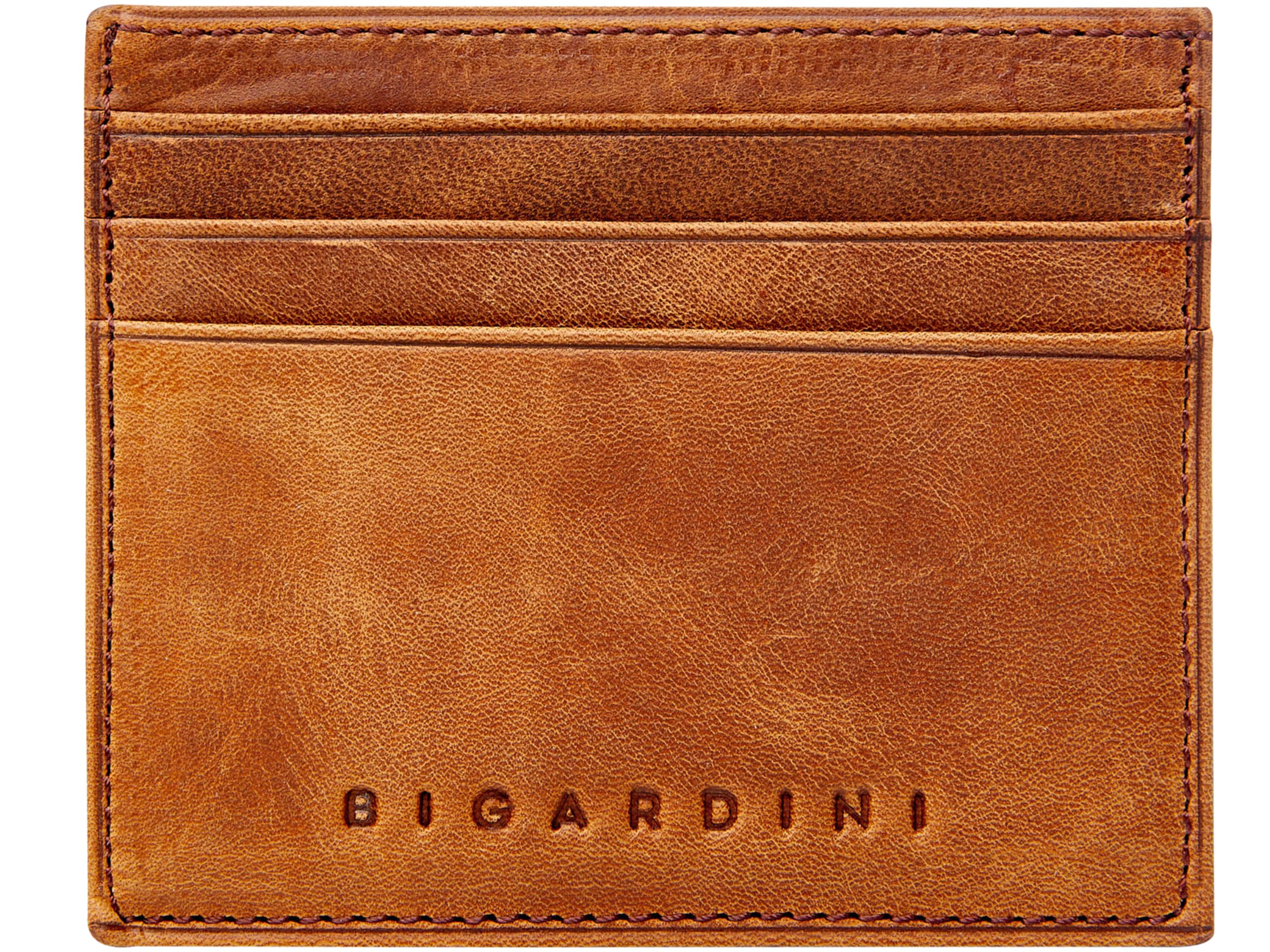 Slim Minimalist RFID Blocking Leather Card Wallet for Men & Women - Stylish Brown Leather Card Holder for Credit Cards & IDs | Perfect for Travel, Business & Everyday Use
