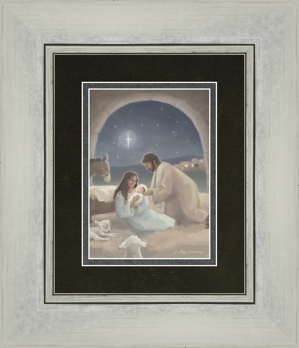 Behold Him By Hailey Kinsey - Inspirational Christian Wall Art for Home & Church Decor | Perfect for Living Room, Bedroom & Office