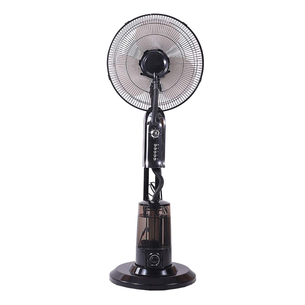 SYTH Oscillating Misting Fan with 3 Cooling Speeds - Portable Standing Humidifier with Timer for Outdoor Use - Perfect for Restaurants, Concerts, Gyms, Patios and Backyard Cooling